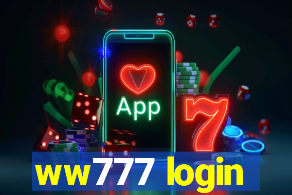 ww777 login